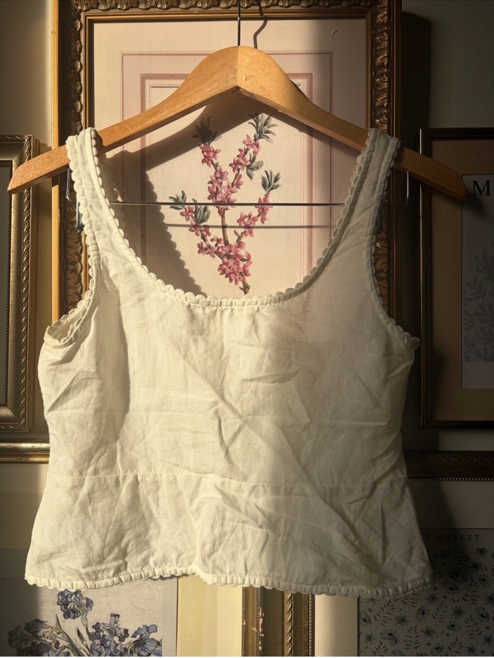 Sezane Lupe Blouse in Ivory 36/4 - Picture 2 of 8